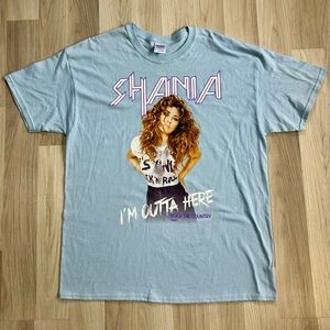 Shania Twain Rock This Country Tour 2015 Music T-shirt Adult Size XL